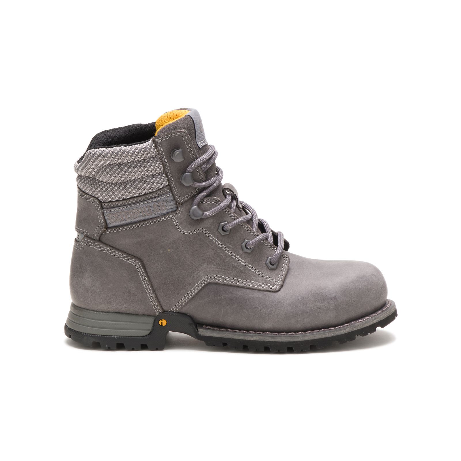 Caterpillar Paisley 6" Steel Toe - Womens Work Boots - Grey - NZ (650POSMZJ)